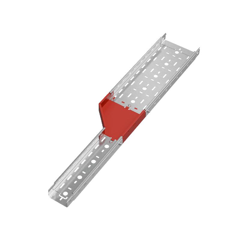 Переходник для лотка левый 50х100-200 сталь 1.0мм "ПЛЮС" PDplus50-100-200-L КМ PL0697