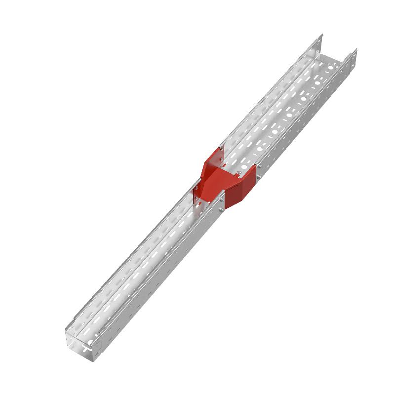 Переходник для лотка центральный 100х100-150 сталь 1.0мм "ПЛЮС" PDplus100-100-150-C HD КМ PL1733