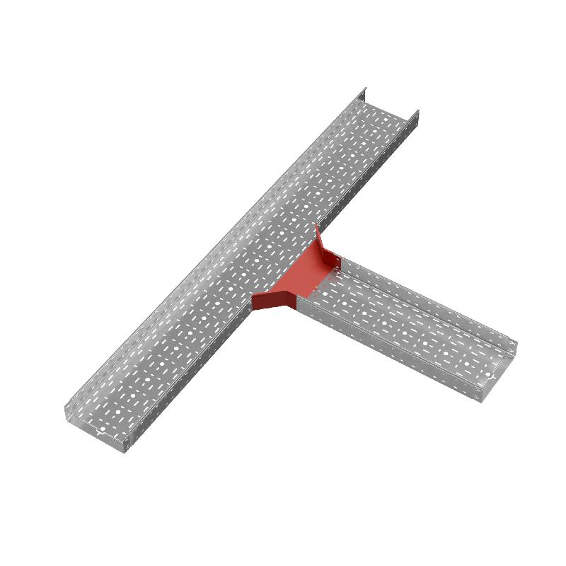 Ответвитель для лотка Т-образ. 300х100 сталь 1.0мм "ПЛЮС" TUplus100-300 КМ PL0597