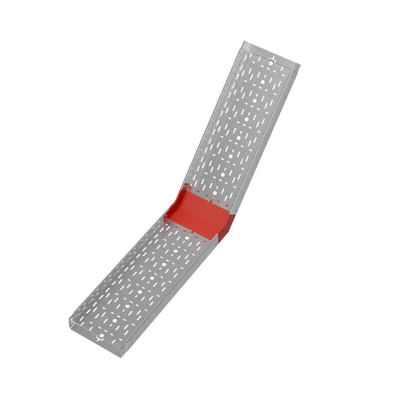 Угол для лотка верт. внутр. 45град. 300х80 сталь 1.0мм "ПЛЮС" NLplus45-80-300 КМ PL0502