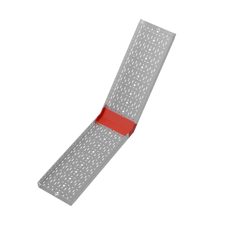 Угол для лотка верт. внутр. 45град. 400х80 сталь 1.0мм "ПЛЮС" NLplus45-80-400 HD КМ PL1430