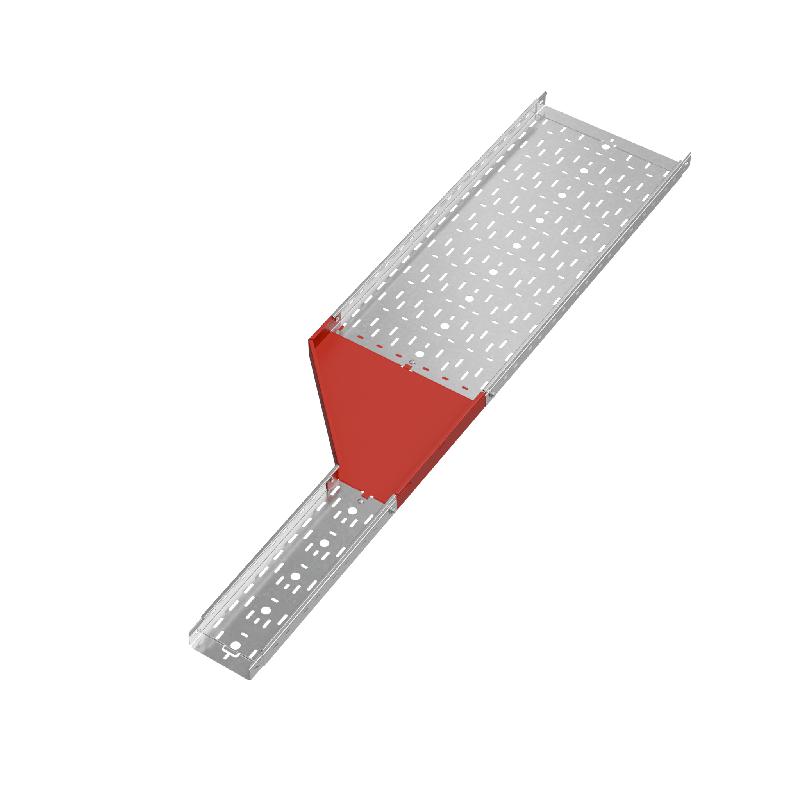 Переходник для лотка левый 50х150-400 сталь 1.0мм "ПЛЮС" PDplus50-150-400-L HD КМ PL1631