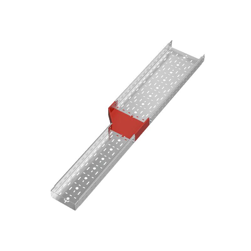 Переходник для лотка левый 80х200-300 сталь 1.0мм "ПЛЮС" PDplus80-200-300-L HD КМ PL1655