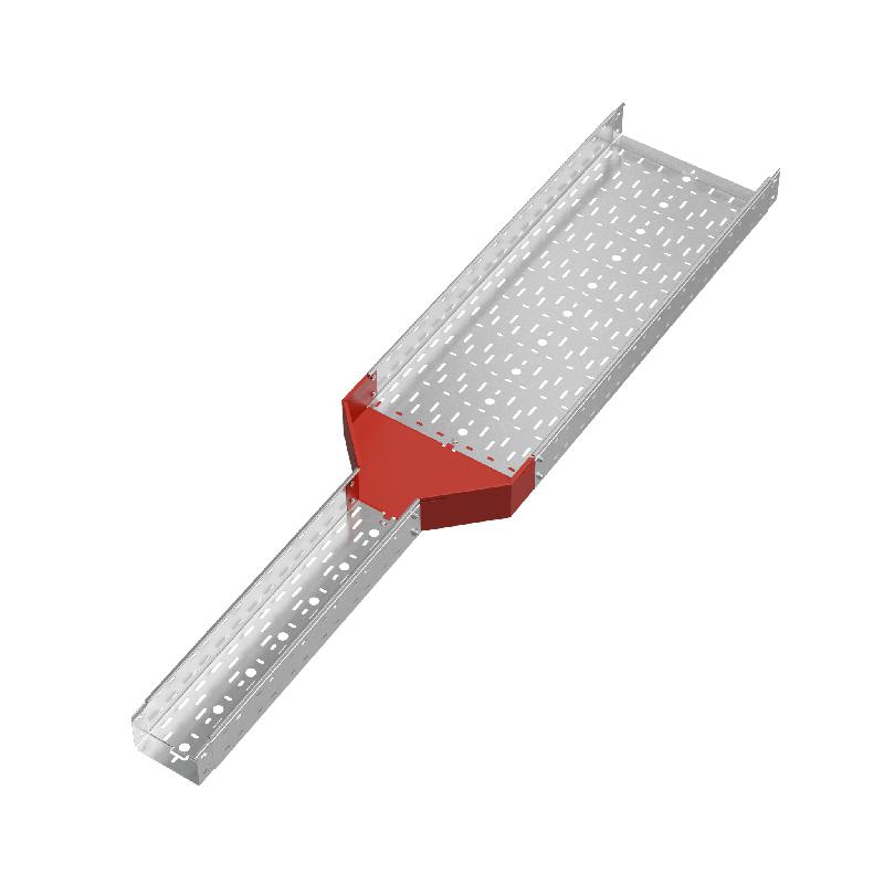 Переходник для лотка центральный 100х150-400 сталь 1.0мм "ПЛЮС" PDplus100-150-400-C КМ PL0814