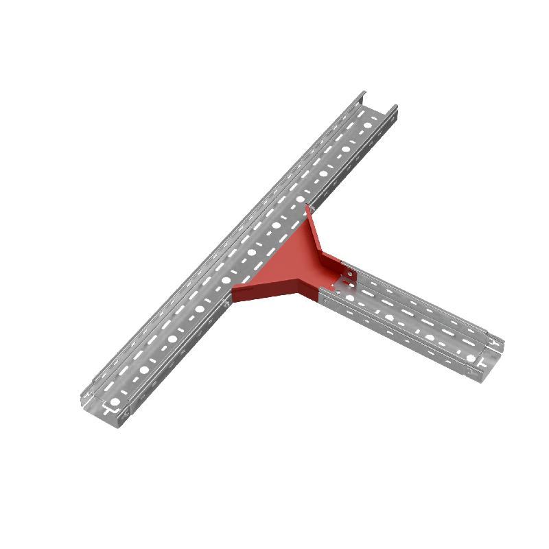 Ответвитель для лотка Т-образ. 100х50 сталь 1.0мм "ПЛЮС" TUplus50-100 HD КМ PL1507