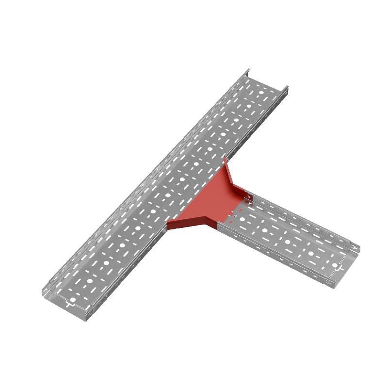 Ответвитель для лотка Т-образ. 200х50 сталь 1.0мм "ПЛЮС" TUplus50-200 HD КМ PL1509