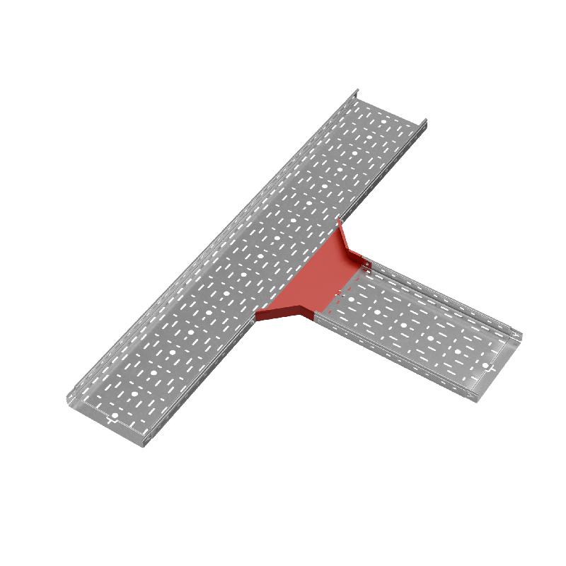 Ответвитель для лотка Т-образ. 300х50 сталь 1.0мм "ПЛЮС" TUplus50-300 КМ PL0583