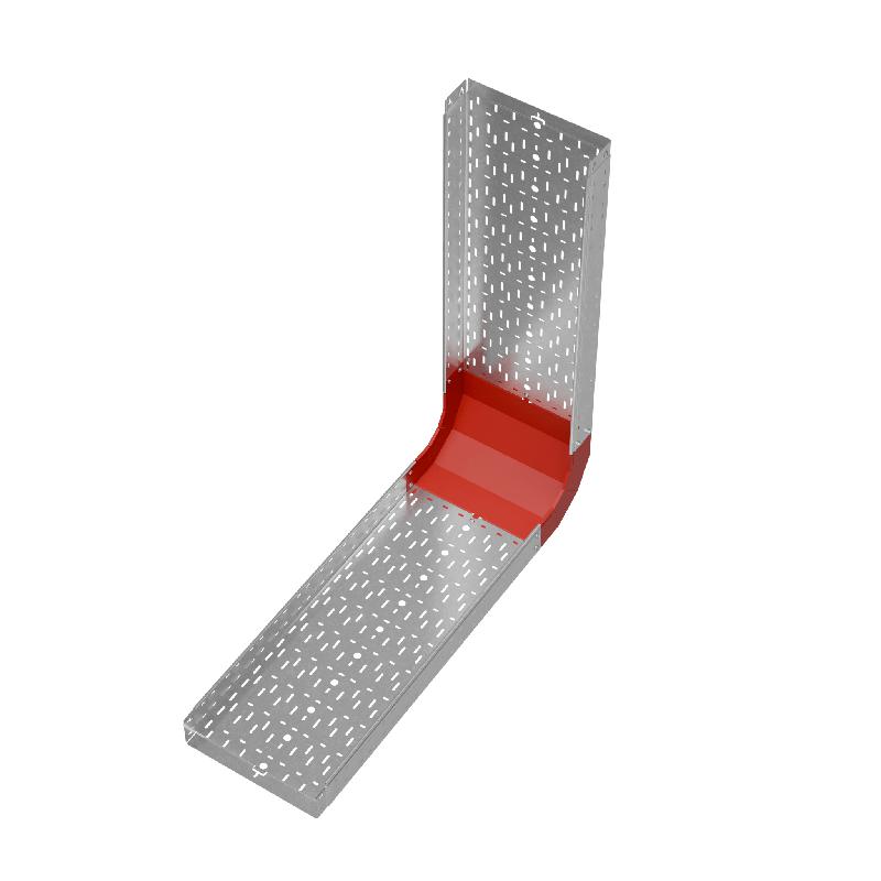 Угол для лотка верт. внутр. 90град. 400х100 сталь 1.0мм "ПЛЮС" NLplus90-100-400 КМ PL0488