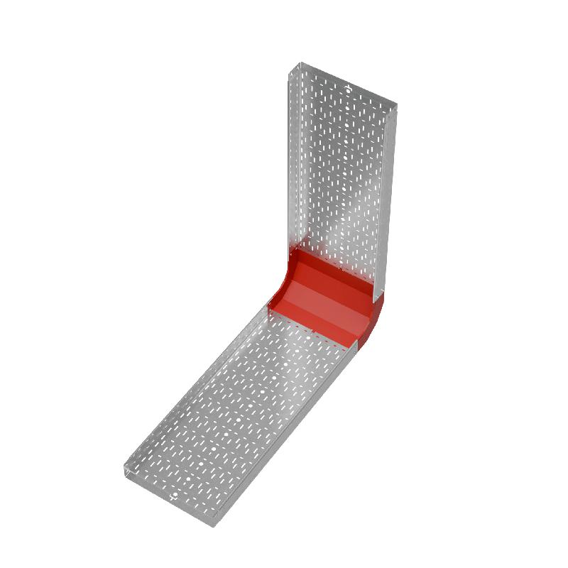 Угол для лотка верт. внутр. 90град. 500х100 сталь 1.0мм "ПЛЮС" NLplus90-100-500 КМ PL0489