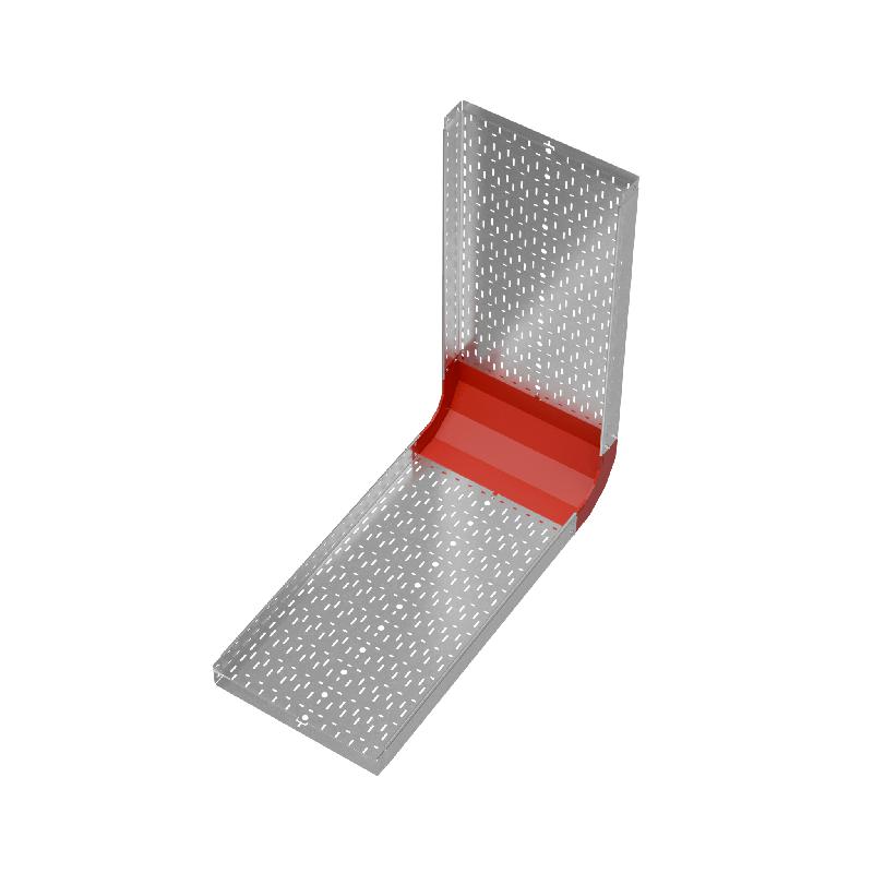 Угол для лотка верт. внутр. 90град. 600х100 сталь 1.0мм "ПЛЮС" NLplus90-100-600 КМ PL0490