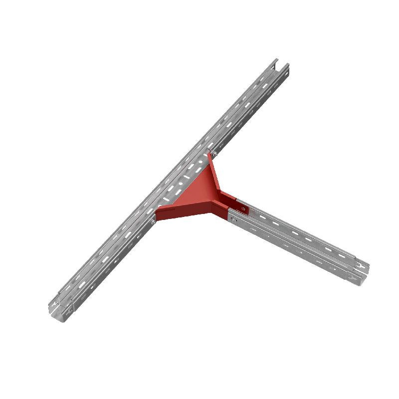 Ответвитель для лотка Т-образ. 50х50 сталь 1.0мм "ПЛЮС" TUplus50-50 HD КМ PL1506