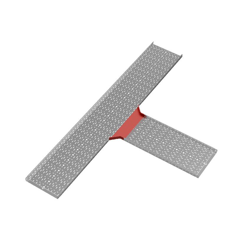 Ответвитель для лотка Т-образ. 500х50 сталь 1.0мм "ПЛЮС" TUplus50-500 КМ PL0585