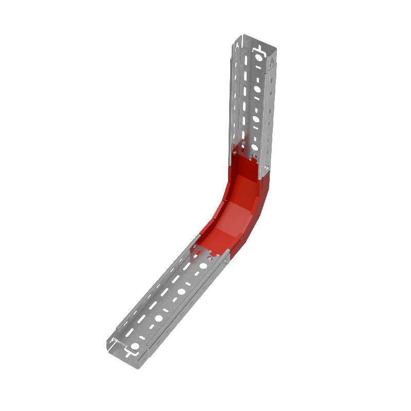 Угол для лотка верт. внутр. 90град. 100х50 сталь 1.0мм "ПЛЮС" NLplus90-50-100 HD КМ PL1397