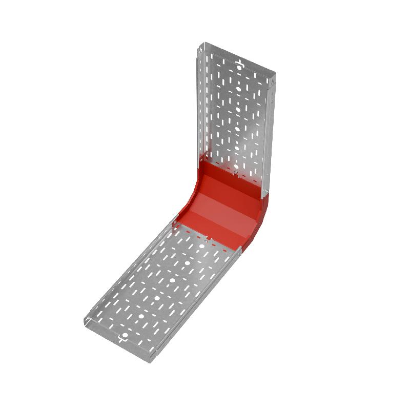 Угол для лотка верт. внутр. 90град. 300х50 сталь 1.0мм "ПЛЮС" NLplus90-50-300 HD КМ PL1400