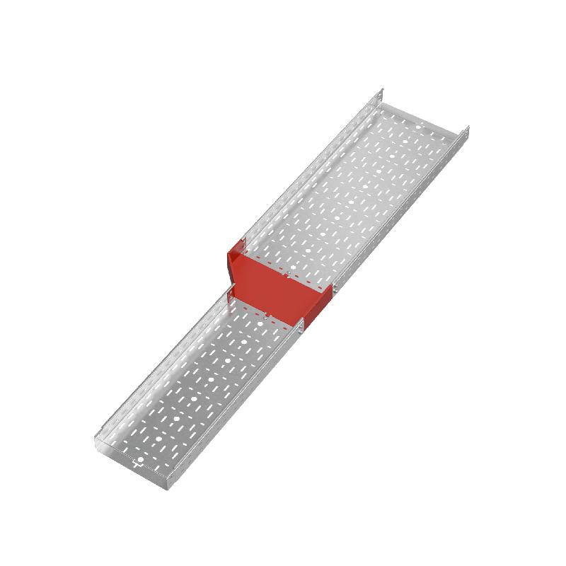 Переходник для лотка левый 80х300-400 сталь 1.0мм "ПЛЮС" PDplus80-300-400-L КМ PL0732