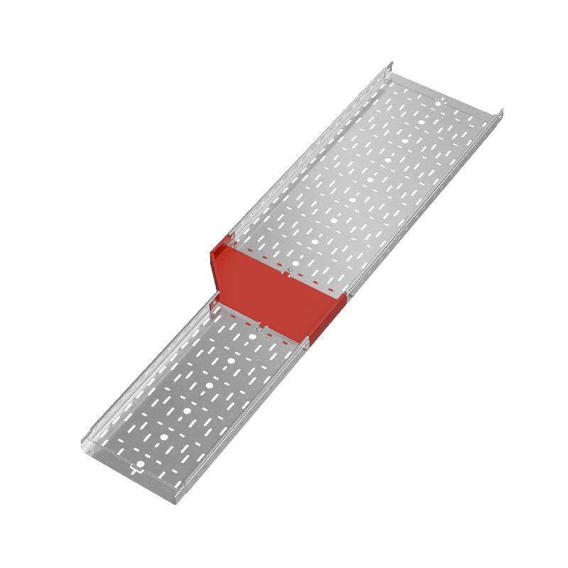 Переходник для лотка левый 50х300-400 сталь 1.0мм "ПЛЮС" PDplus50-300-400-L HD КМ PL1638