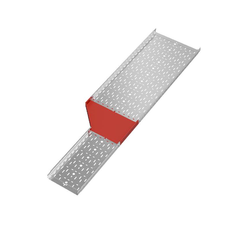 Переходник для лотка левый 50х300-500 сталь 1.0мм "ПЛЮС" PDplus50-300-500-L КМ PL0712