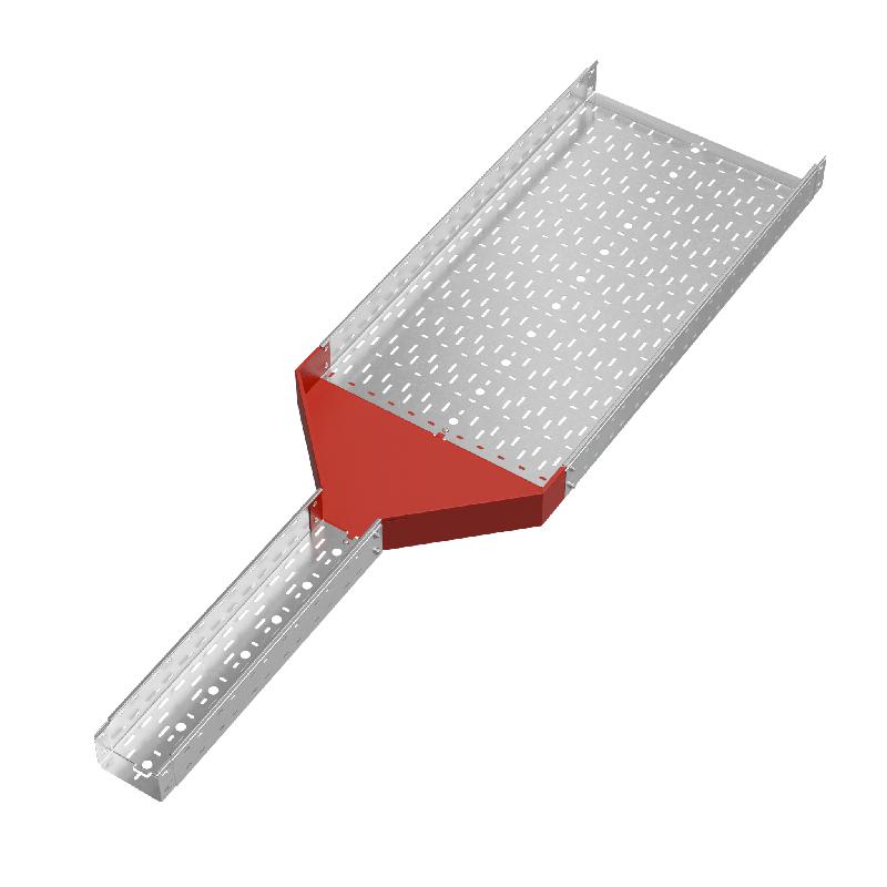 Переходник для лотка центральный 100х150-600 сталь 1.0мм "ПЛЮС" PDplus100-150-600-C HD КМ PL1743
