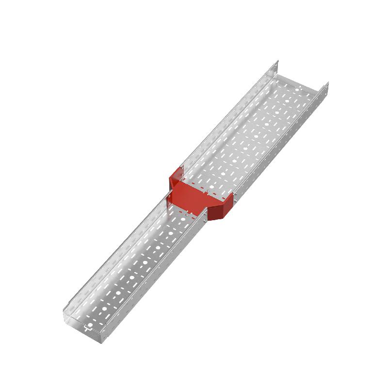 Переходник для лотка центральный 100х200-300 сталь 1.0мм "ПЛЮС" PDplus100-200-300-C КМ PL0817