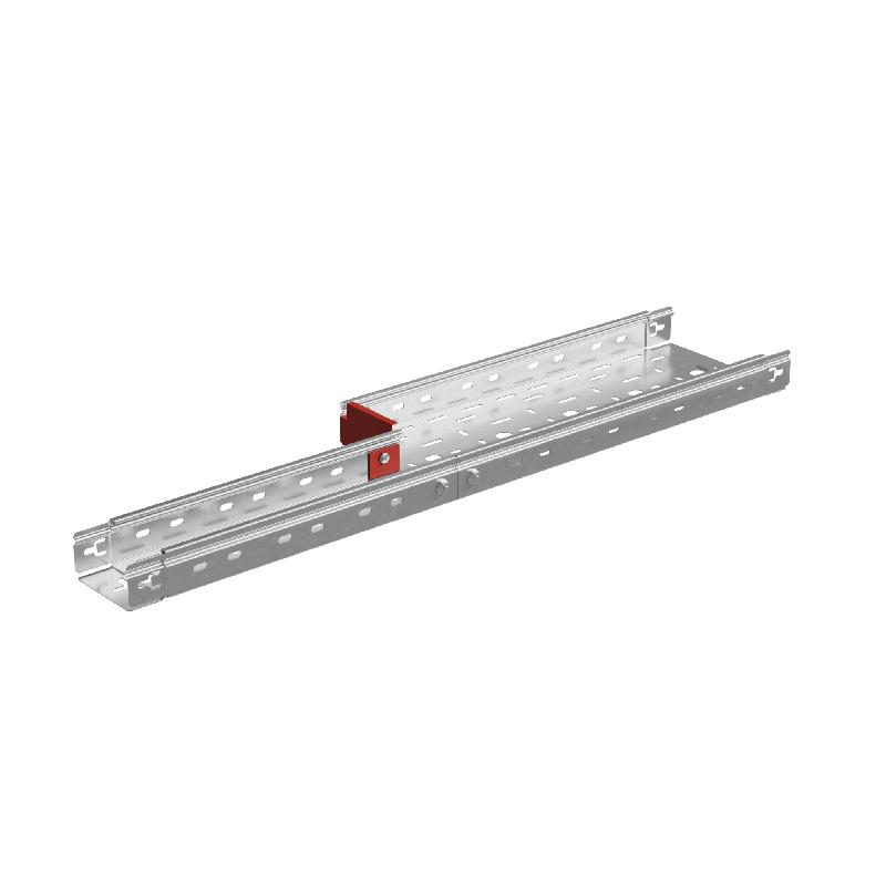 Переходник для лотка упрощенный левый 300х50 сталь 1.0мм "ПЛЮС" PDLplus50-300 HD КМ PL1757