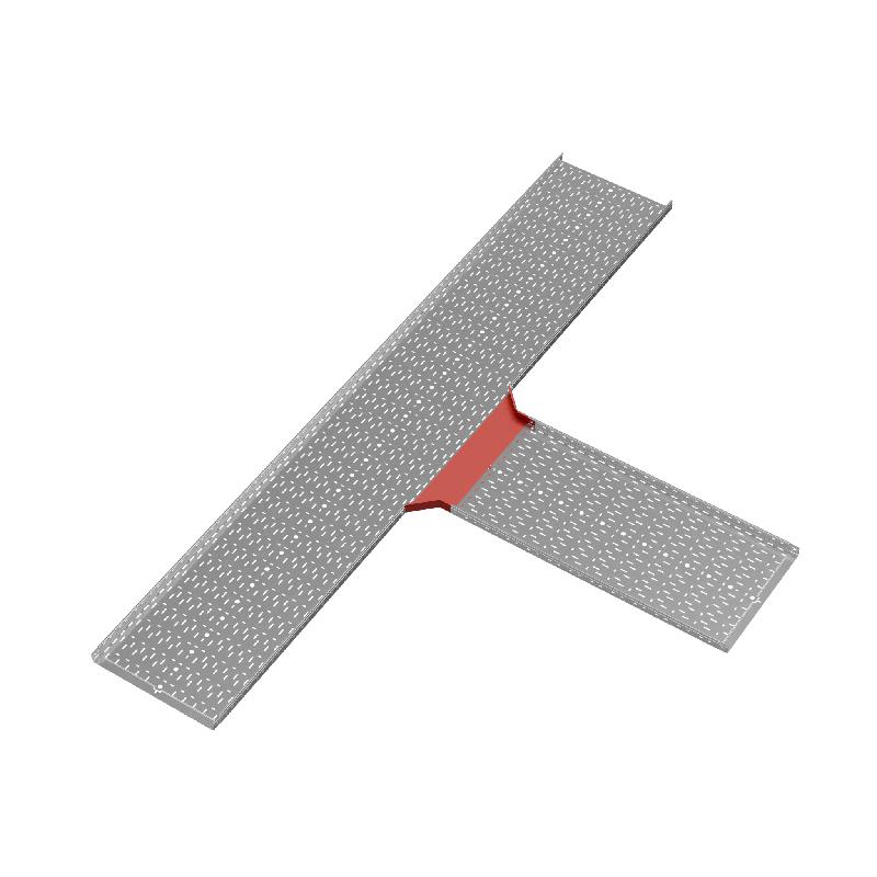 Ответвитель для лотка Т-образ. 600х50 сталь 1.0мм "ПЛЮС" TUplus50-600 HD КМ PL1513
