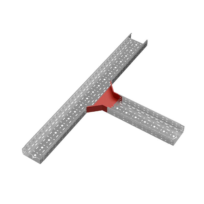 Ответвитель для лотка Т-образ. 200х80 сталь 1.0мм "ПЛЮС" TUplus80-200 КМ PL0589