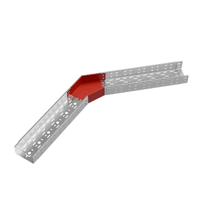 Угол для лотка горизонтальный 45град. 150х80 сталь 1.0мм "ПЛЮС" GLplus45-80-150 КМ PL0456