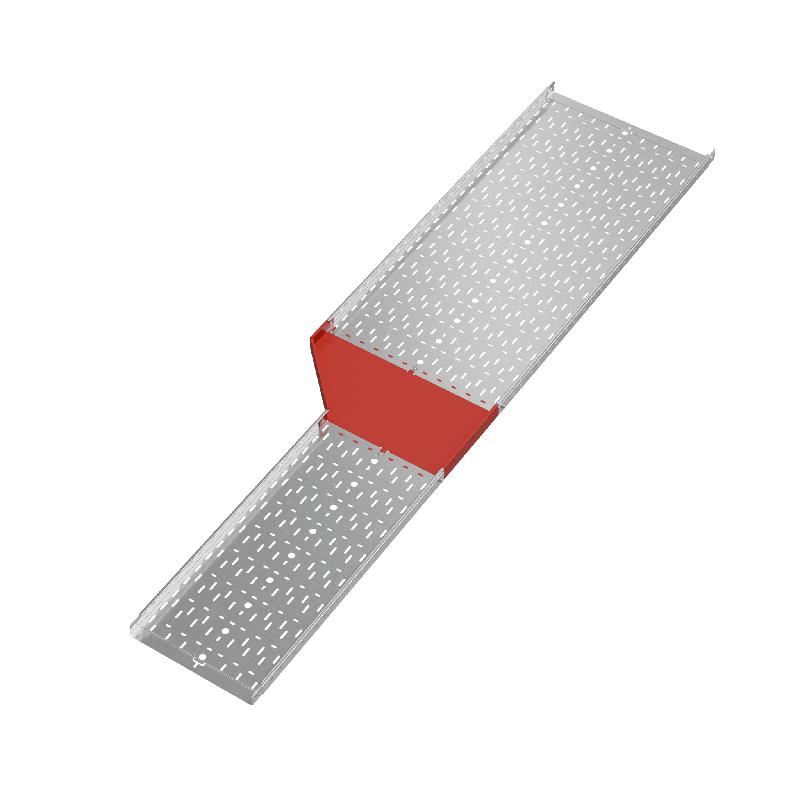 Переходник для лотка левый 50х400-600 сталь 1.0мм "ПЛЮС" PDplus50-400-600-L КМ PL0715