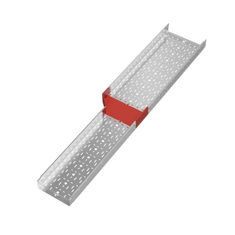 Переходник для лотка левый 100х300-400 сталь 1.0мм "ПЛЮС" PDplus100-300-400-L КМ PL0753
