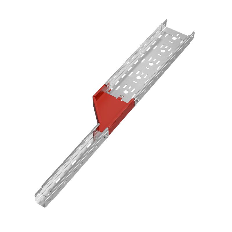 Переходник для лотка левый 50х50-150 сталь 1.0мм "ПЛЮС" PDplus50-50-150-L КМ PL0692