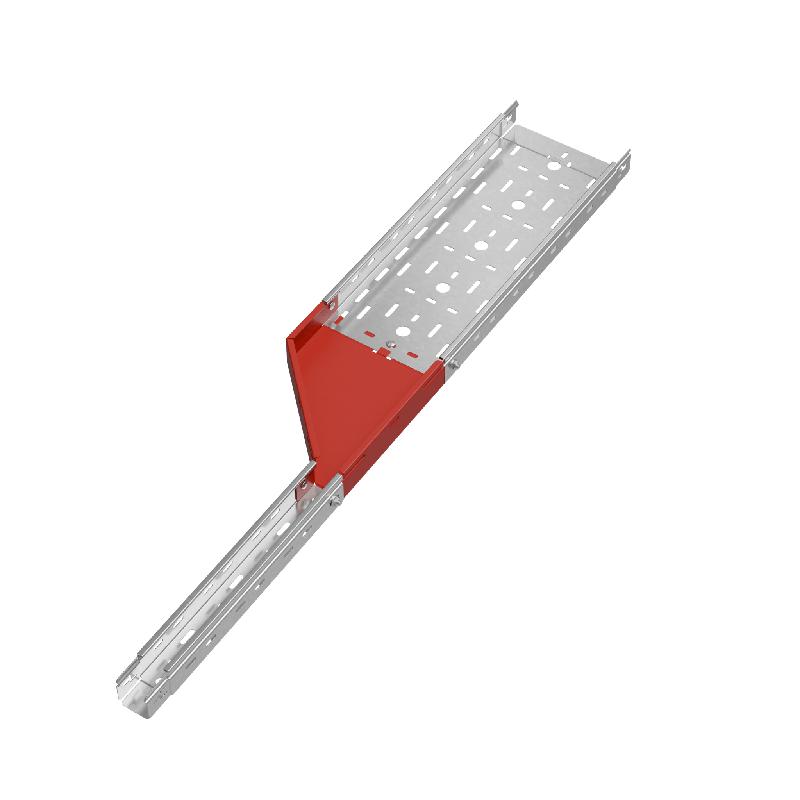 Переходник для лотка левый 50х50-200 сталь 1.0мм "ПЛЮС" PDplus50-50-200-L КМ PL0693