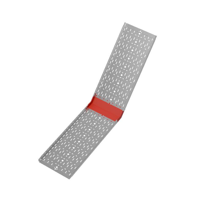 Угол для лотка верт. внутр. 45град. 400х50 сталь 1.0мм "ПЛЮС" NLplus45-50-400 КМ PL0496