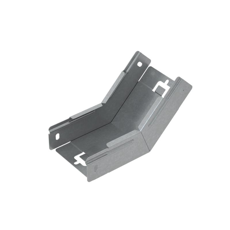 Угол для лотка верт. внутр. 45град. 50х50 сталь 1.0мм "ПЛЮС" NLplus45-50-50 HD КМ PL1418