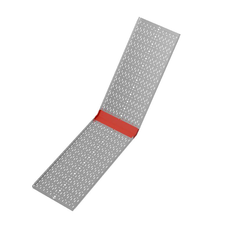 Угол для лотка верт. внутр. 45град. 600х50 сталь 1.0мм "ПЛЮС" NLplus45-50-600 HD КМ PL1425