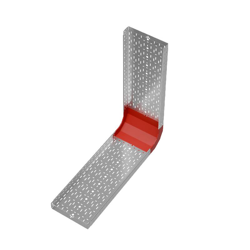 Угол для лотка верт. внутр. 90град. 400х80 сталь 1.0мм "ПЛЮС" NLplus90-80-400 КМ PL0481