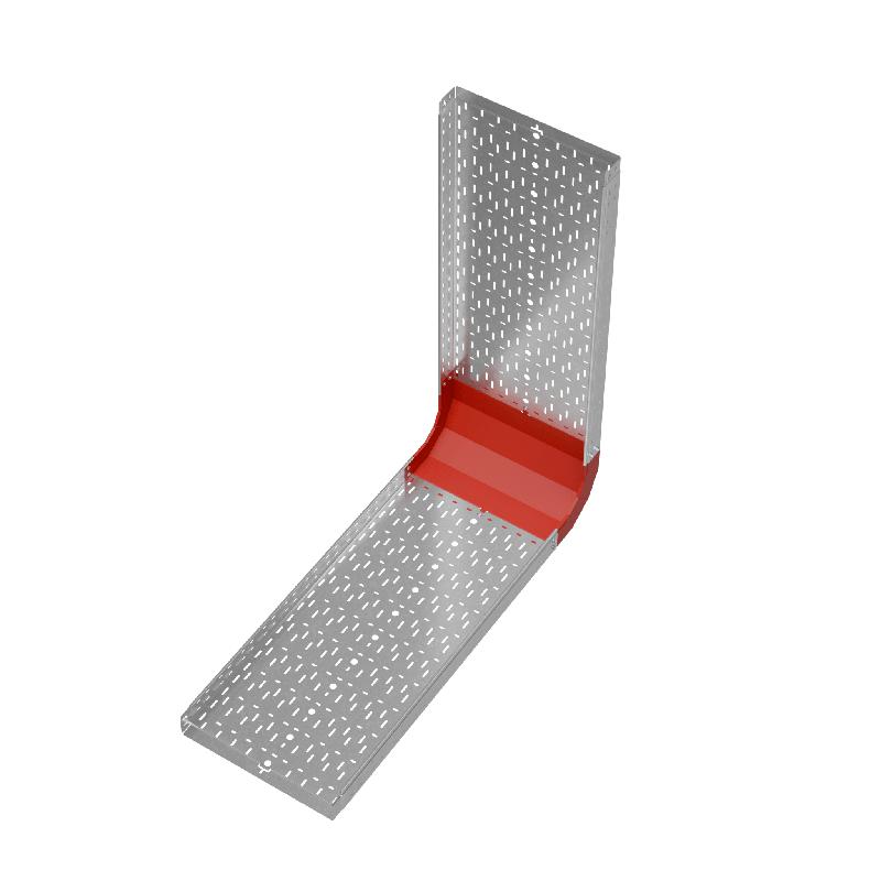 Угол для лотка верт. внутр. 90град. 500х80 сталь 1.0мм "ПЛЮС" NLplus90-80-500 КМ PL0482