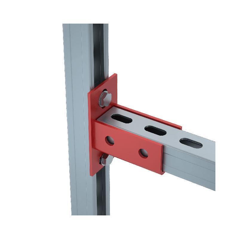 Опора соединительная горизонтальная для страт-профиля 41х41мм HD OSG41 HD КМ LO14767