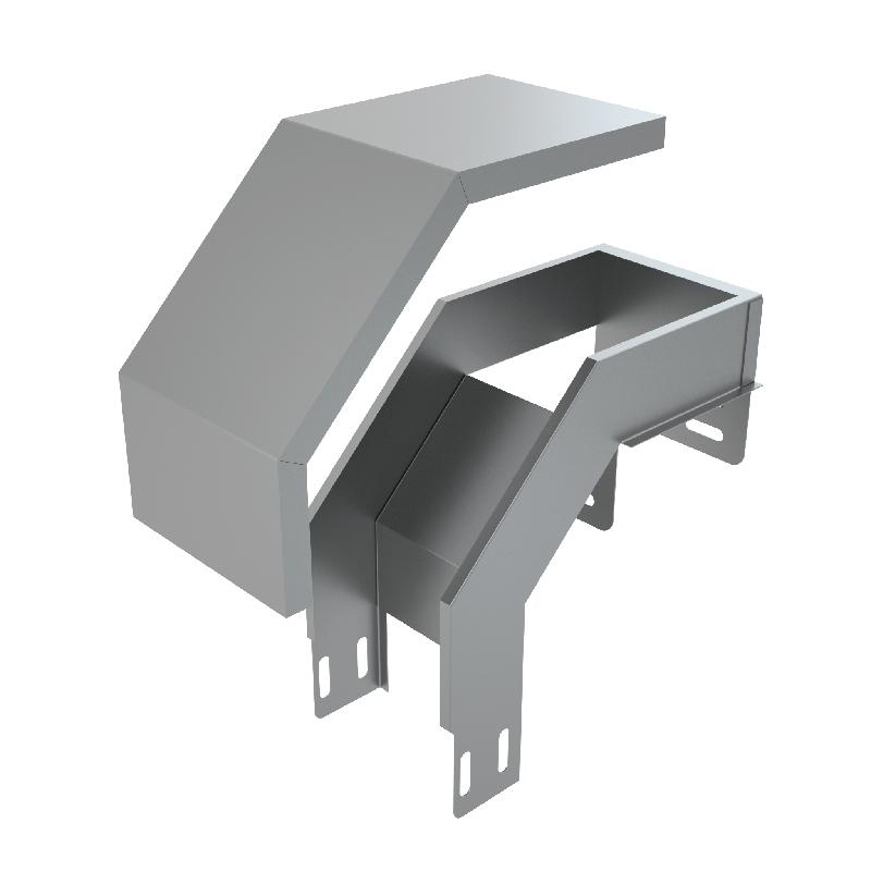 Ответвитель-крышка Т-образ. верт. вниз 50х100х50 сталь 0.8мм OKTD50-100-50 КМ LO7917