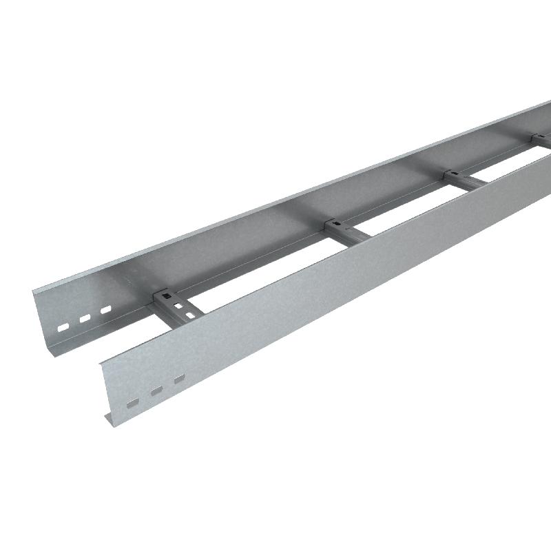 Лоток лестничный 600х100 L3000 сталь 1.5мм LL100-600-1.5-3000 КМ LO1038