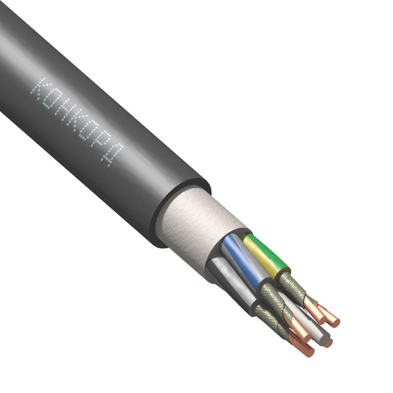 Кабель ППГнг(А)-FRHF 5х10 1кВ (м) Конкорд 6126