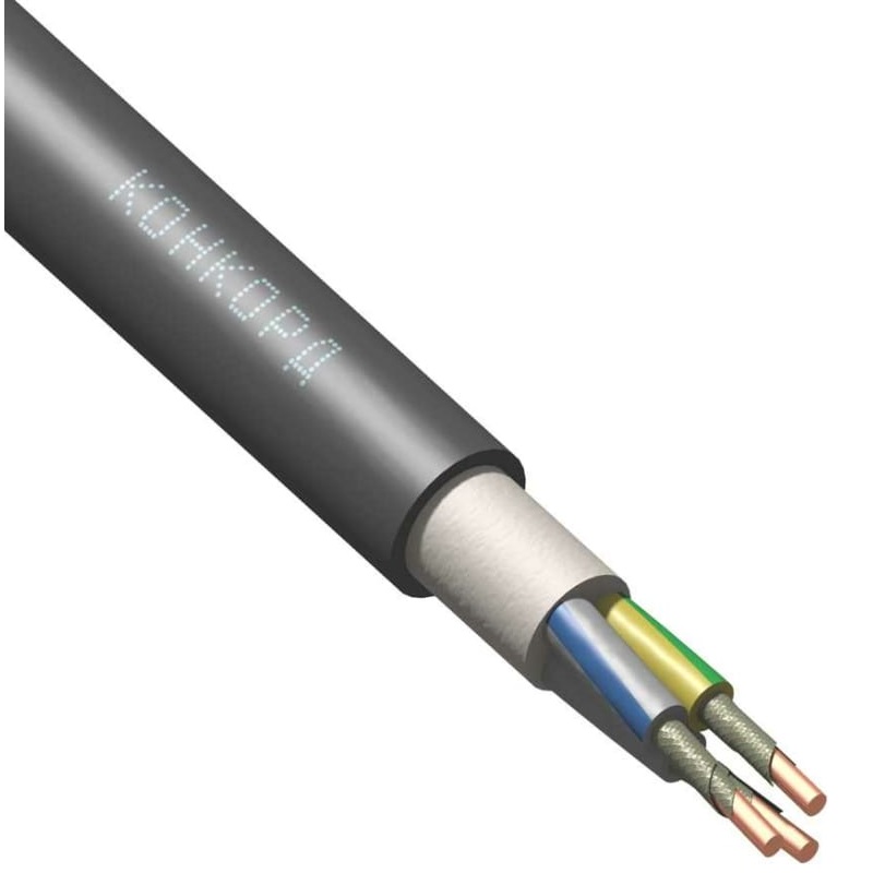 Кабель ВВГнг(А)-FRLS 3х2.5 (N PE) 0.66кВ (1 м.)