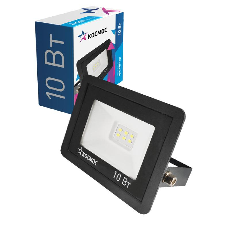 Прожектор 10Вт 800лм 6500К IP65 Космос K_PR5_LED_10