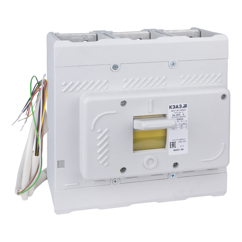 Выключатель автоматический 320А 1000Im ВА57-39-344710 УХЛ3 690В AC НР=24В DC КЭАЗ 142576