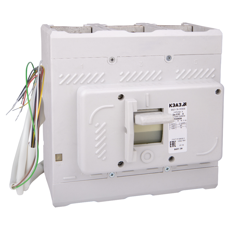 Выключатель автоматический 500А 1600Im ВА51-39-341116 УХЛ3 690В AC КЭАЗ 220935