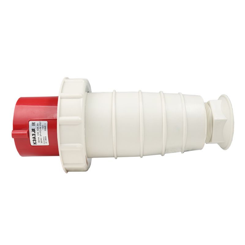 Вилка кабельная 035 63А 380AC 3P+PE+N 6ч IP67 КЭАЗ 222743