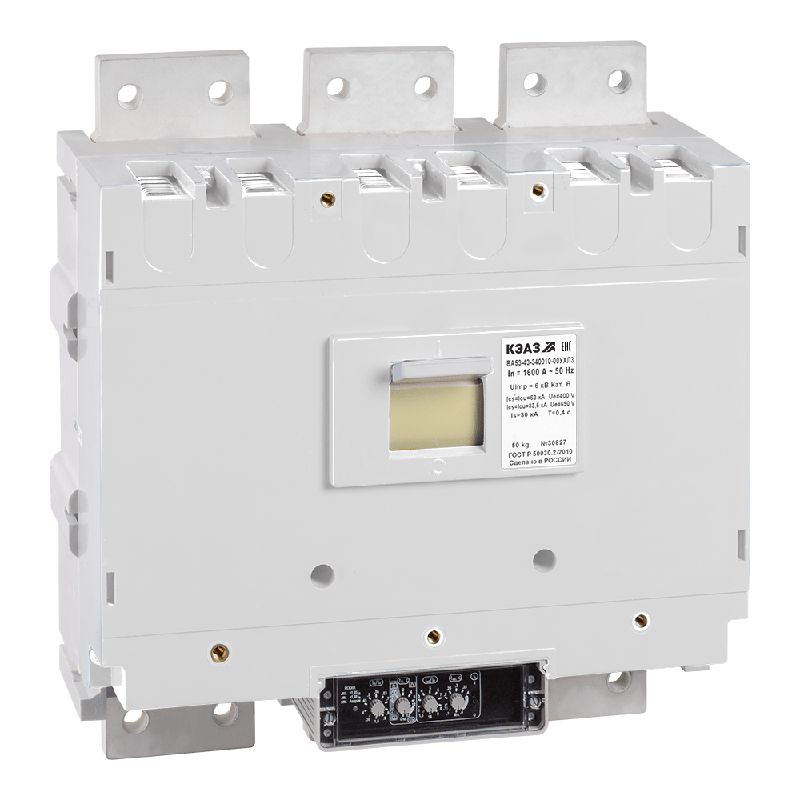 Выключатель автоматический 1600А ВА53-43-340010 ОМ4 РЕГ 690В AC КЭАЗ 233760