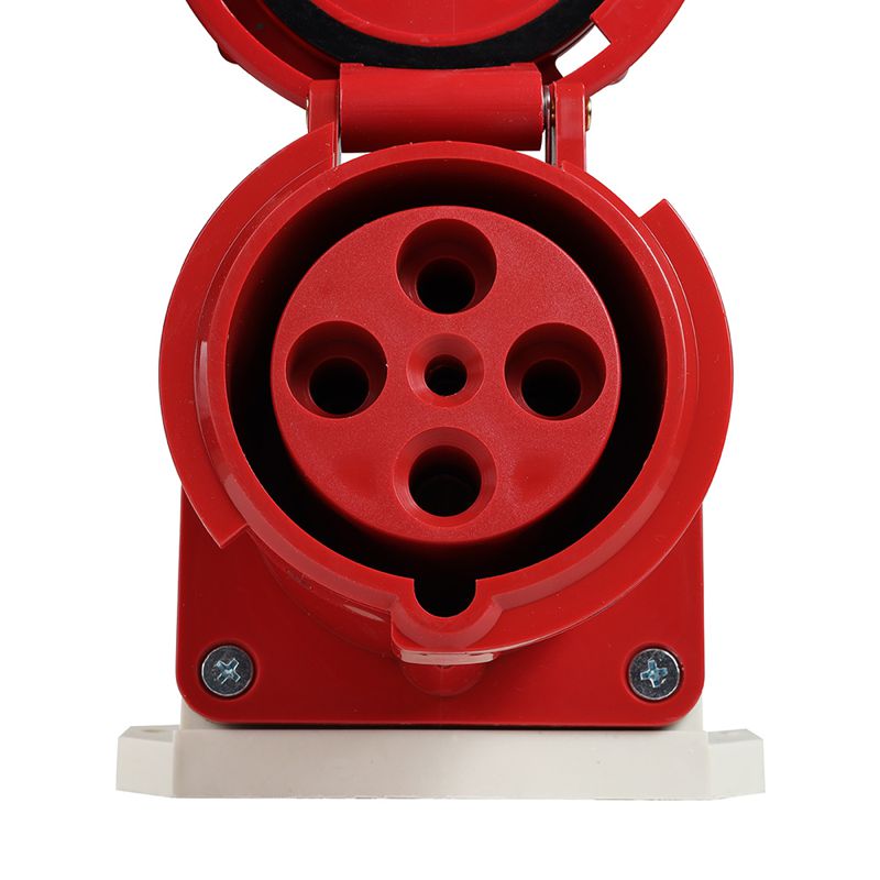 Розетка 134 63А 6h 380AC 3P+PE IP67 для монтажа на поверхность КЭАЗ 241220