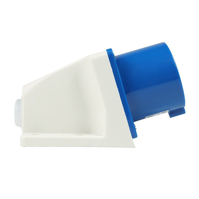 Вилка 513 16А 6h 220AC 2P+PE IP44 для монтажа на поверхность КЭАЗ 241213