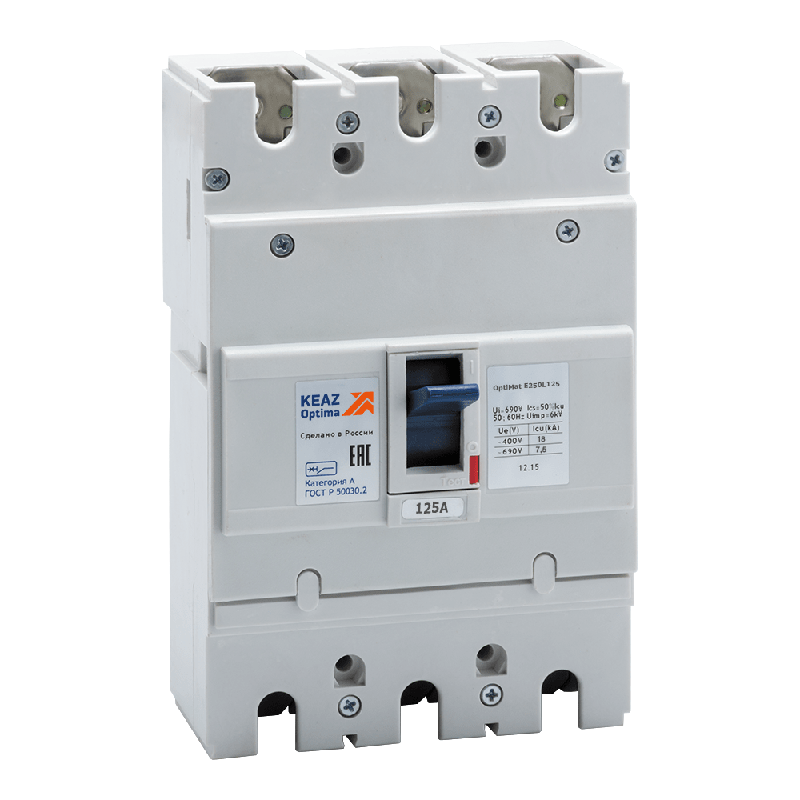 Выключатель автоматический OptiMat E250L250 ОМ4 РЕГ КЭАЗ 273919