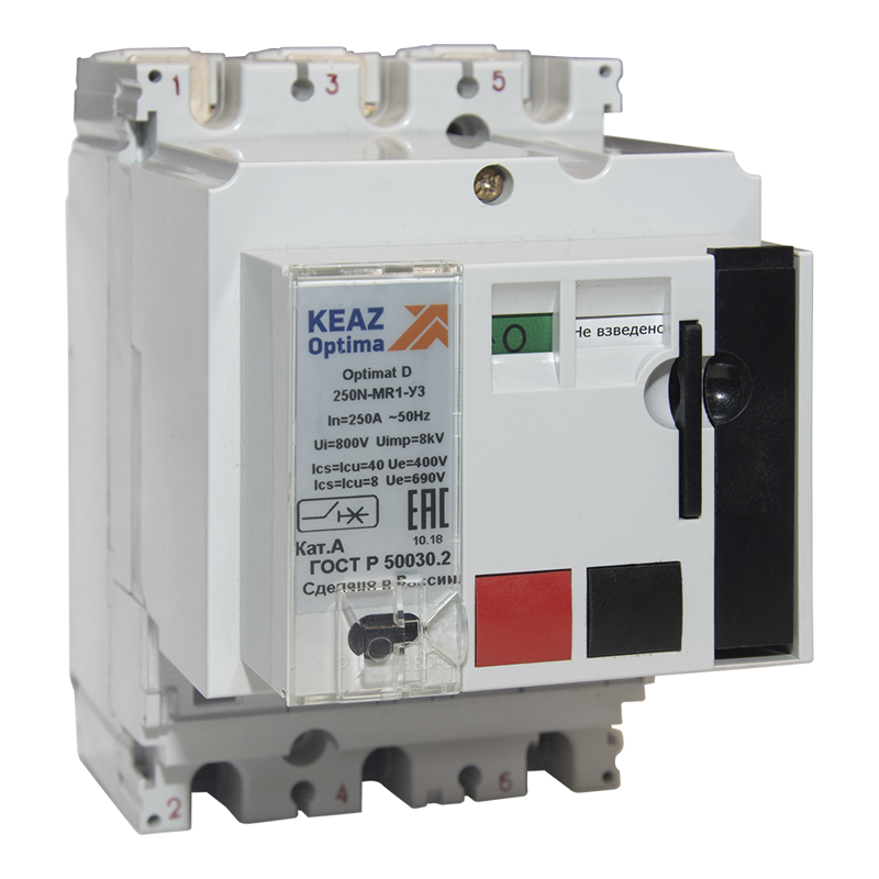 Привод двигательный OptiMat D100...250-230AC-УХЛ3 КЭАЗ 247695